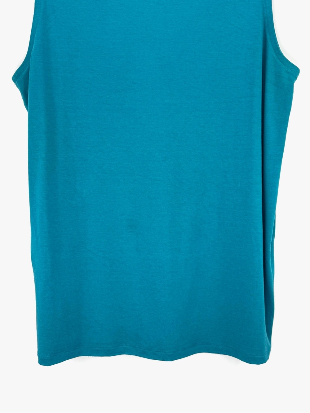 Eileen Fisher Turquoise Scoop Neck Tank - Picture 7 of 11